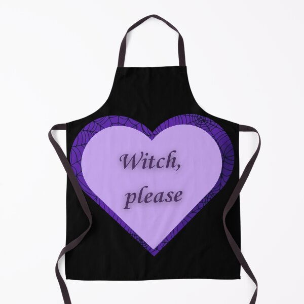 Item preview, Witch, please/ heart designed and sold by Sweet Spell Studio.