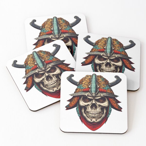 Item preview, Samurai Legacy Symbolic Skull 4 designed and sold by Tom-Johnson.