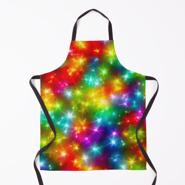 Item preview, Colorful, sparkling, crazy star pattern designed and sold by MarionsArt.