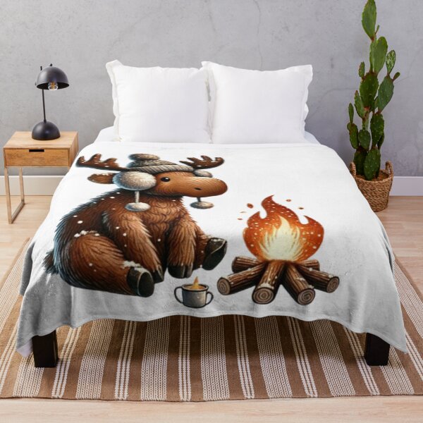 Item preview, Camp Cozy Moose - Winter Wonderland designed and sold by HopeLoom.