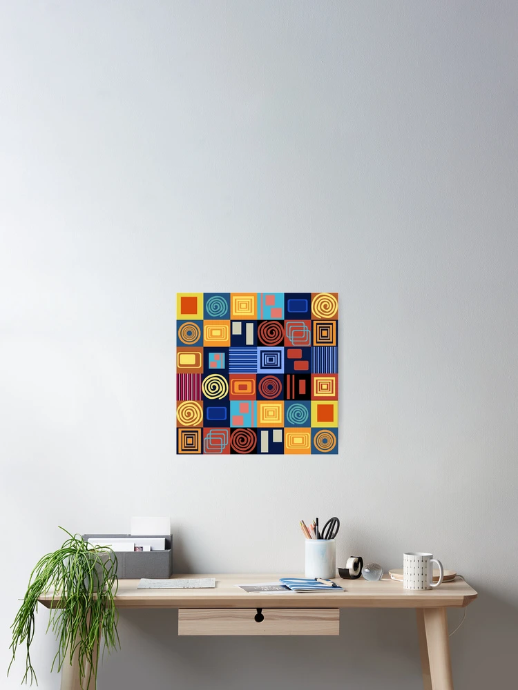Thumbnail 2 of 3, Poster, Retrospective Pattern designed and sold by Andrew  Hitchen.