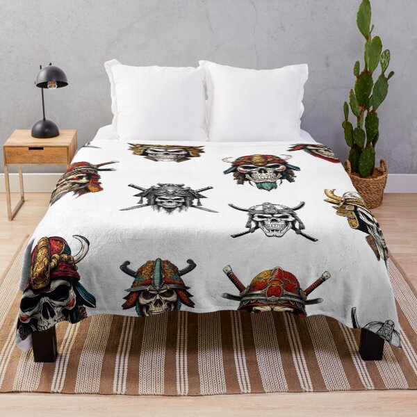 Item preview, Samurai Legacy Symbolic Skull Pattern 1 designed and sold by Tom-Johnson.