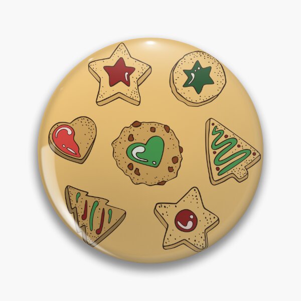 Item preview, Christmas shortbread cookies illustration designed and sold by pideluve.
