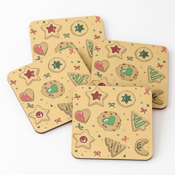 Item preview, Christmas shortbread cookies illustration designed and sold by pideluve.