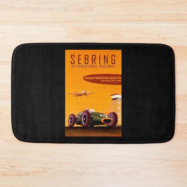 Item preview, Blast from the past art Inaugural US Grand Prix 59 designed and sold by Helios Be. Lavsh.