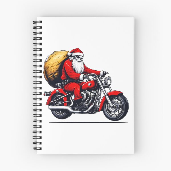 Item preview, Santa Skull Cruising Through Christmas Night 3 designed and sold by Tom-Johnson.