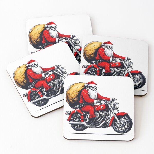 Item preview, Santa Skull Cruising Through Christmas Night 3 designed and sold by Tom-Johnson.