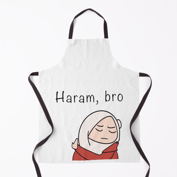 Item preview, haram bro, mad hijabi girl meme, muslim hijab designed and sold by creattion.