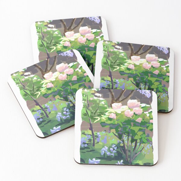 Item preview, Garden painting designed and sold by hcneysuckleshop.