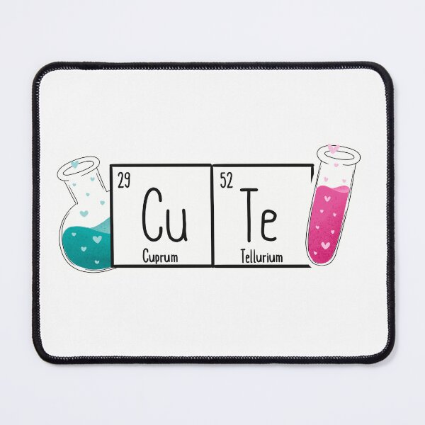 Item preview, Cute chemistry funny pun chemical elements designed and sold by MilagroUnicorn.