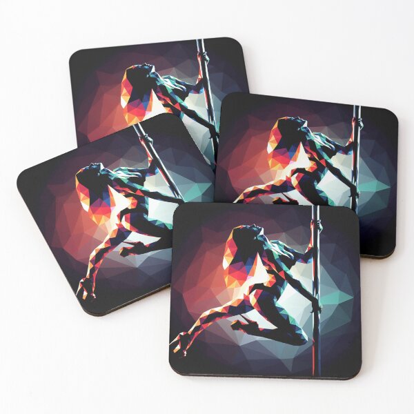 Item preview, Prism pole dancer modern digital art graphics designed and sold by MinimumViableMeme.