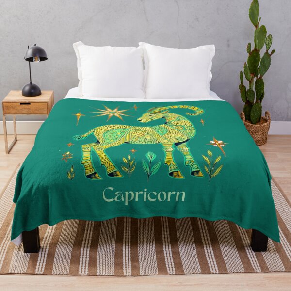 Item preview, Capricorn Zodiac Sign in Intricate Patterns designed and sold by Marymarice.