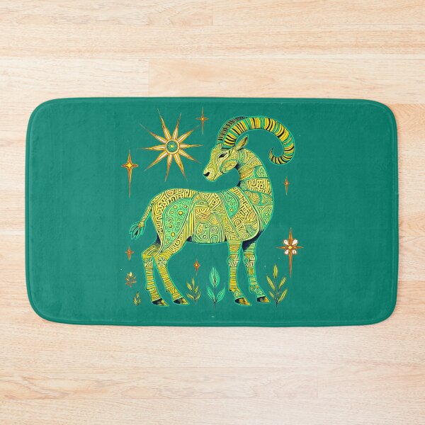 Item preview, Capricorn Zodiac Sign in Intricate Patterns designed and sold by Marymarice.