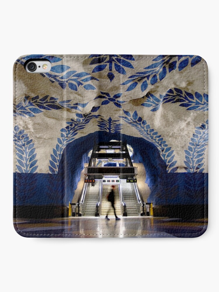 Alternate view of Underground Art iPhone Wallet