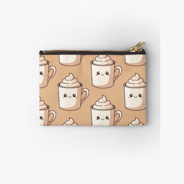 Item preview, Kawaii Happy Hot Chocolate With Whipped Cream designed and sold by CriaCreative.