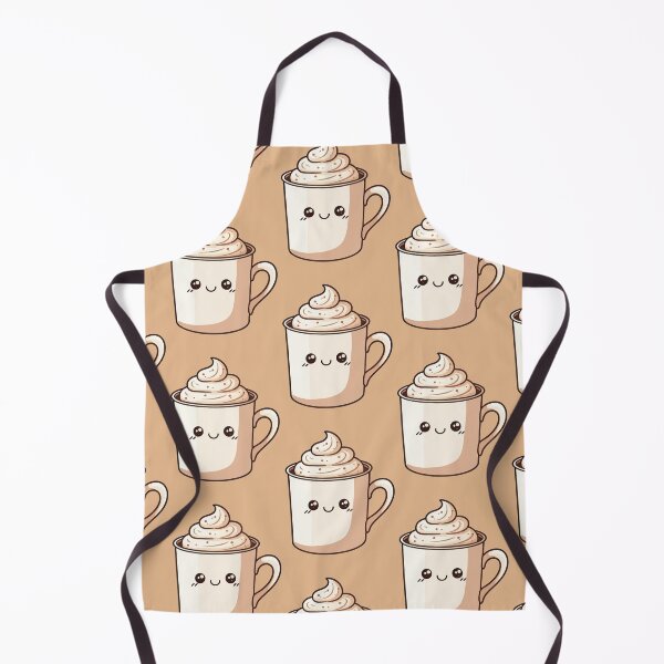 Item preview, Kawaii Happy Hot Chocolate With Whipped Cream designed and sold by CriaCreative.
