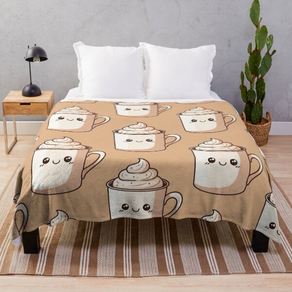 Item preview, Kawaii Happy Hot Chocolate With Whipped Cream designed and sold by CriaCreative.