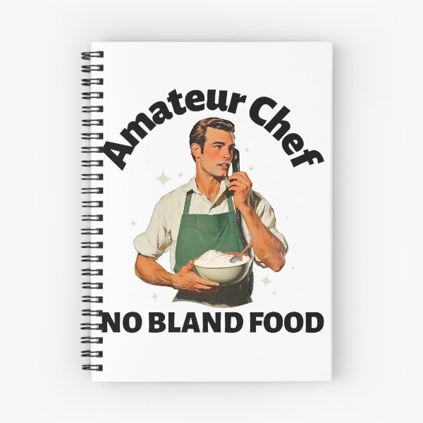 Item preview, Amateur chef. No bland food designed and sold by FirstTimeTees.