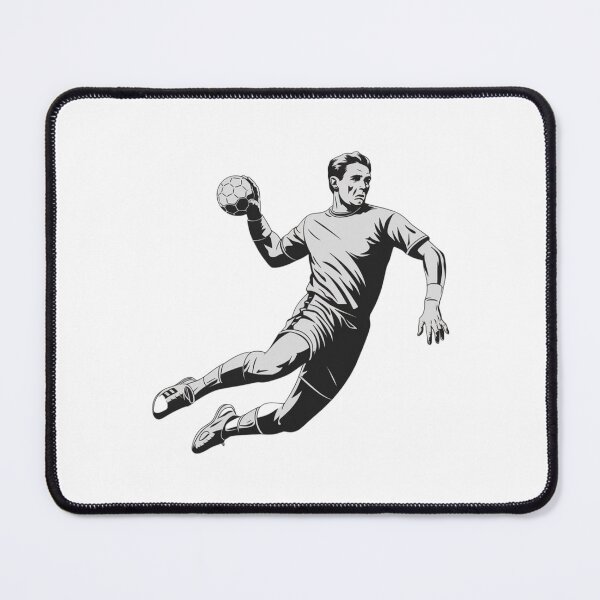Item preview, Retro Vintage Trendy Modern Handball Player designed and sold by SOUFIANE1991.