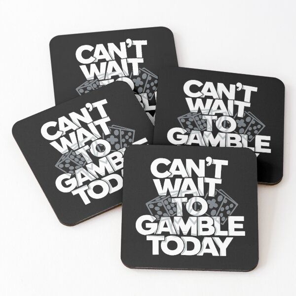 Item preview,  Can't Wait To Gamble Today - A gift for casino enthusiasts, poker players, and anyone who loves the thrill of gambling! designed and sold by ZyziowskyArt.