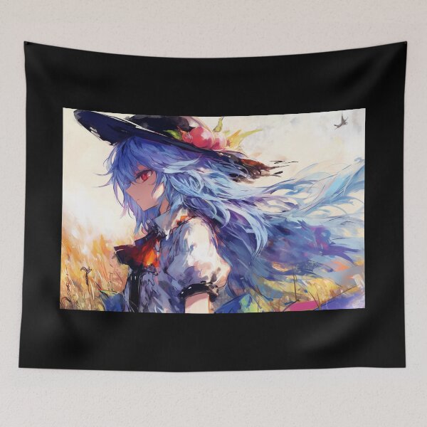 Item preview, Tenshi Hinanawi - Touhou Project designed and sold by Weeb  Store.