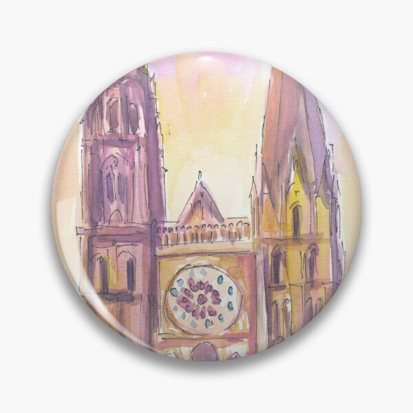 Item preview, Chartres Cathedral in a Dreamy Light designed and sold by artshop77.