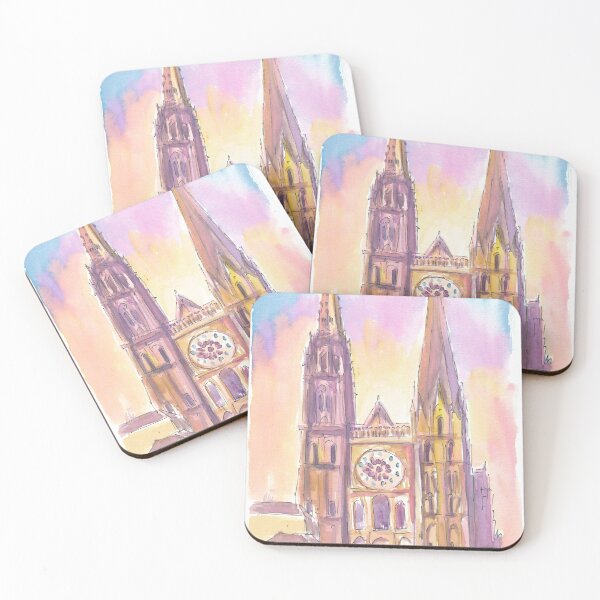 Item preview, Chartres Cathedral in a Dreamy Light designed and sold by artshop77.