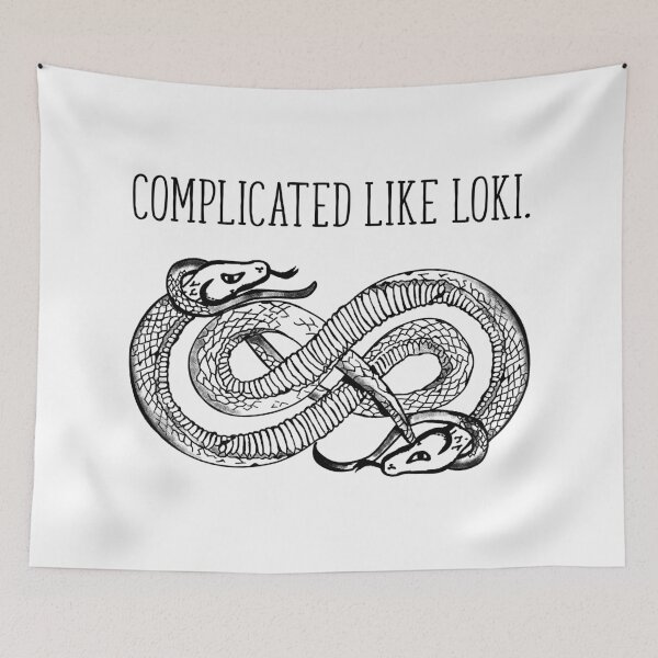 Item preview, Complicated like Loki designed and sold by witchlingart.