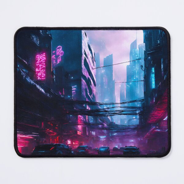 Item preview, Sci-Fi Cyber Cityscape 5 designed and sold by Tom-Johnson.