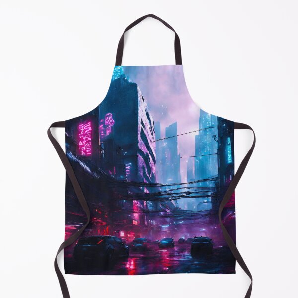 Item preview, Sci-Fi Cyber Cityscape 5 designed and sold by Tom-Johnson.
