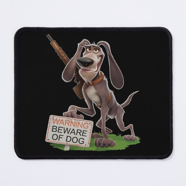 Item preview, Beware of dog - Dog sign - Warning sign - Dangerous dog - Dog on watch - Beware Of The Dog designed and sold by JansenGS.