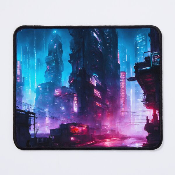 Item preview, Sci-Fi Cyber Cityscape 6 designed and sold by Tom-Johnson.