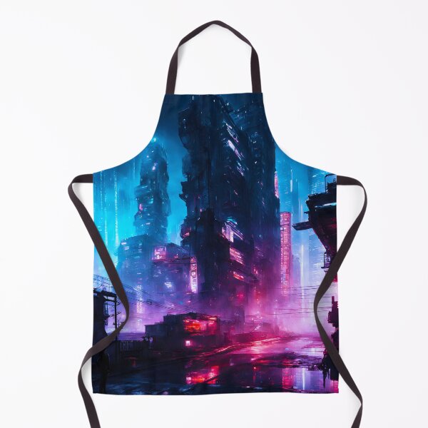 Item preview, Sci-Fi Cyber Cityscape 6 designed and sold by Tom-Johnson.