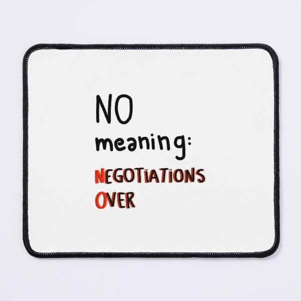 Item preview, No meaning NO designed and sold by Sea You.
