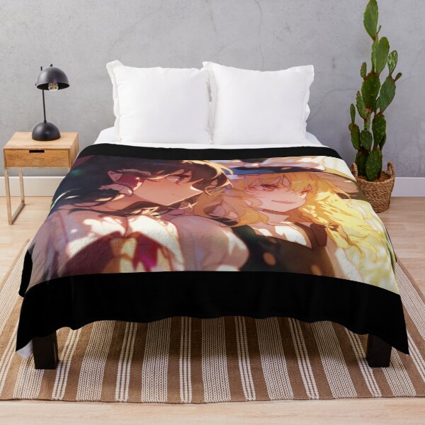 Item preview, Reimu Hakurei Marisa Kirisame - Touhou Project designed and sold by Weeb Store.