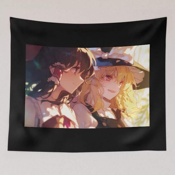 Item preview, Reimu Hakurei Marisa Kirisame - Touhou Project designed and sold by Weeb  Store.