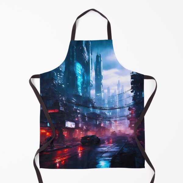 Item preview, Sci-Fi Cyber Cityscape 7 designed and sold by Tom-Johnson.