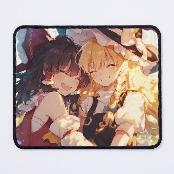 Item preview, Reimu Hakurei Marisa Kirisame - Touhou Project designed and sold by Weeb Store.