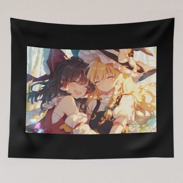 Item preview, Reimu Hakurei Marisa Kirisame - Touhou Project designed and sold by Weeb  Store.