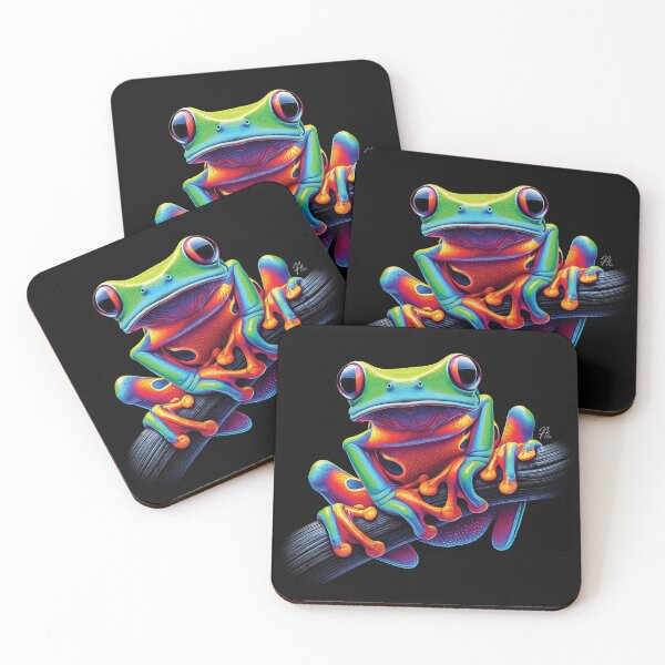 Item preview, Psychedelic Frog designed and sold by BigDaddyAlTeez.