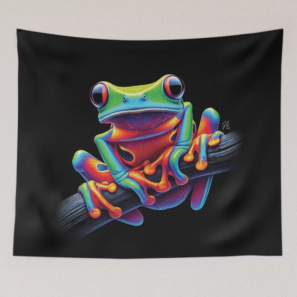 Item preview, Psychedelic Frog designed and sold by BigDaddyAlTeez.