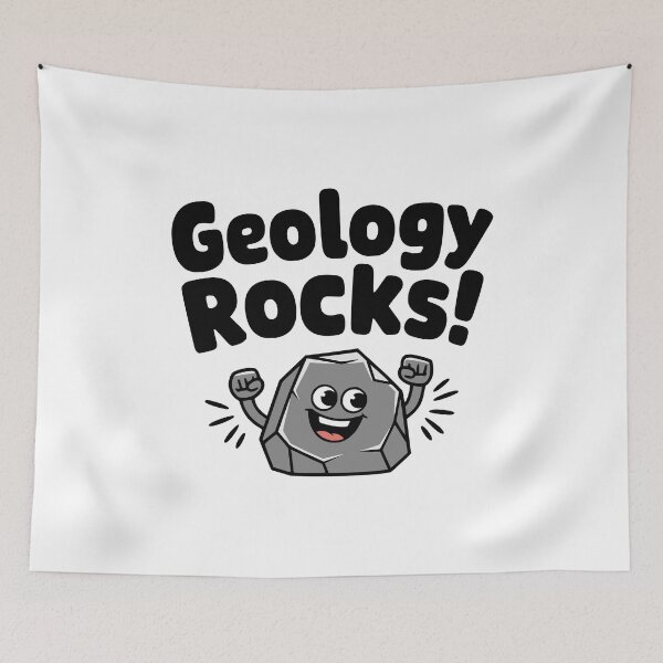 Item preview, Geology Rocks! Cute Geologist Pun designed and sold by PMCreative.