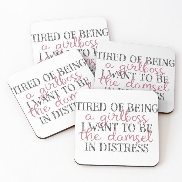 Item preview, Tired of being a girlboss I want to be the damsel in distress designed and sold by Jodoillustration.