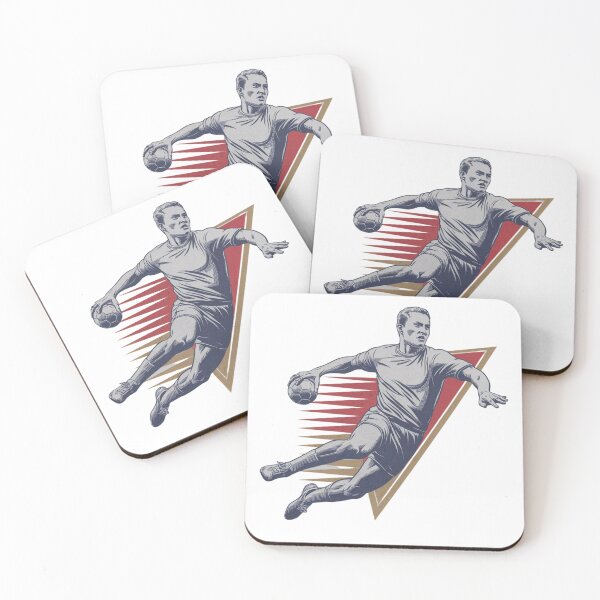 Item preview, Retro Vintage Trendy Modern Handball Player  designed and sold by SOUFIANE1991.