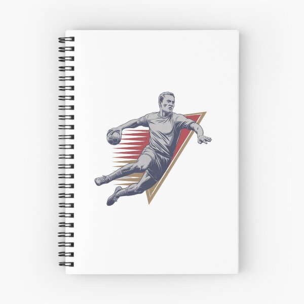 Item preview, Retro Vintage Trendy Modern Handball Player  designed and sold by SOUFIANE1991.