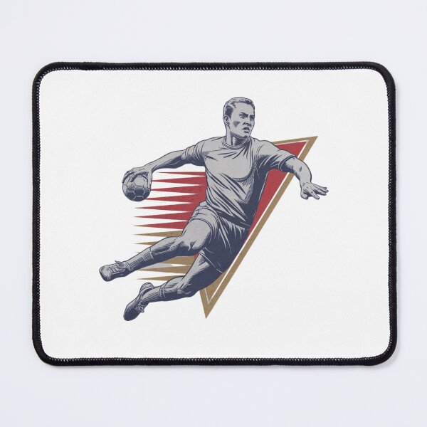 Item preview, Retro Vintage Trendy Modern Handball Player  designed and sold by SOUFIANE1991.
