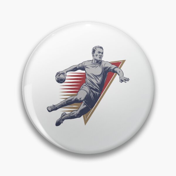 Item preview, Retro Vintage Trendy Modern Handball Player  designed and sold by SOUFIANE1991.