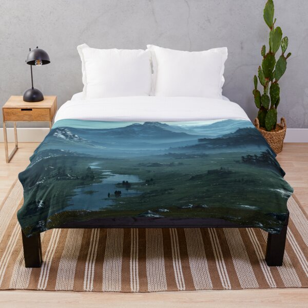 Item preview, Skyrim Mountain Landscape designed and sold by somethingcreative.