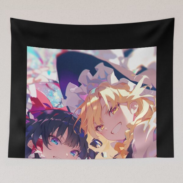 Item preview, Reimu Hakurei Marisa Kirisame - Touhou Project designed and sold by Weeb  Store.
