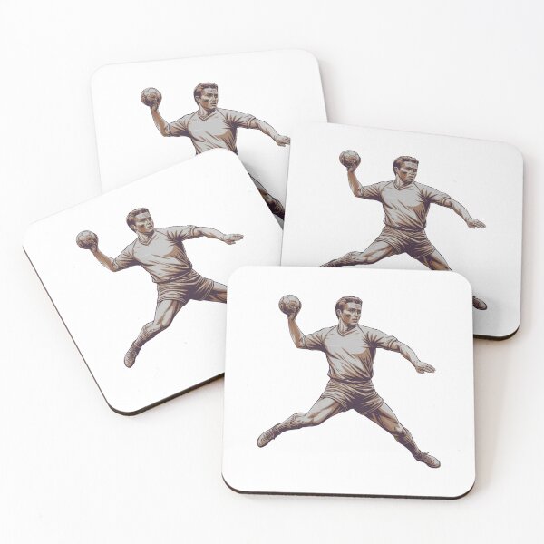 Item preview, Retro Vintage Trendy Modern Handball Player  designed and sold by SOUFIANE1991.